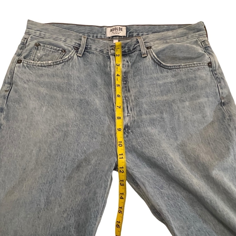 AGOLDE Revolve Riley High Rise Straight Crop 32 - Picture 6 of 16